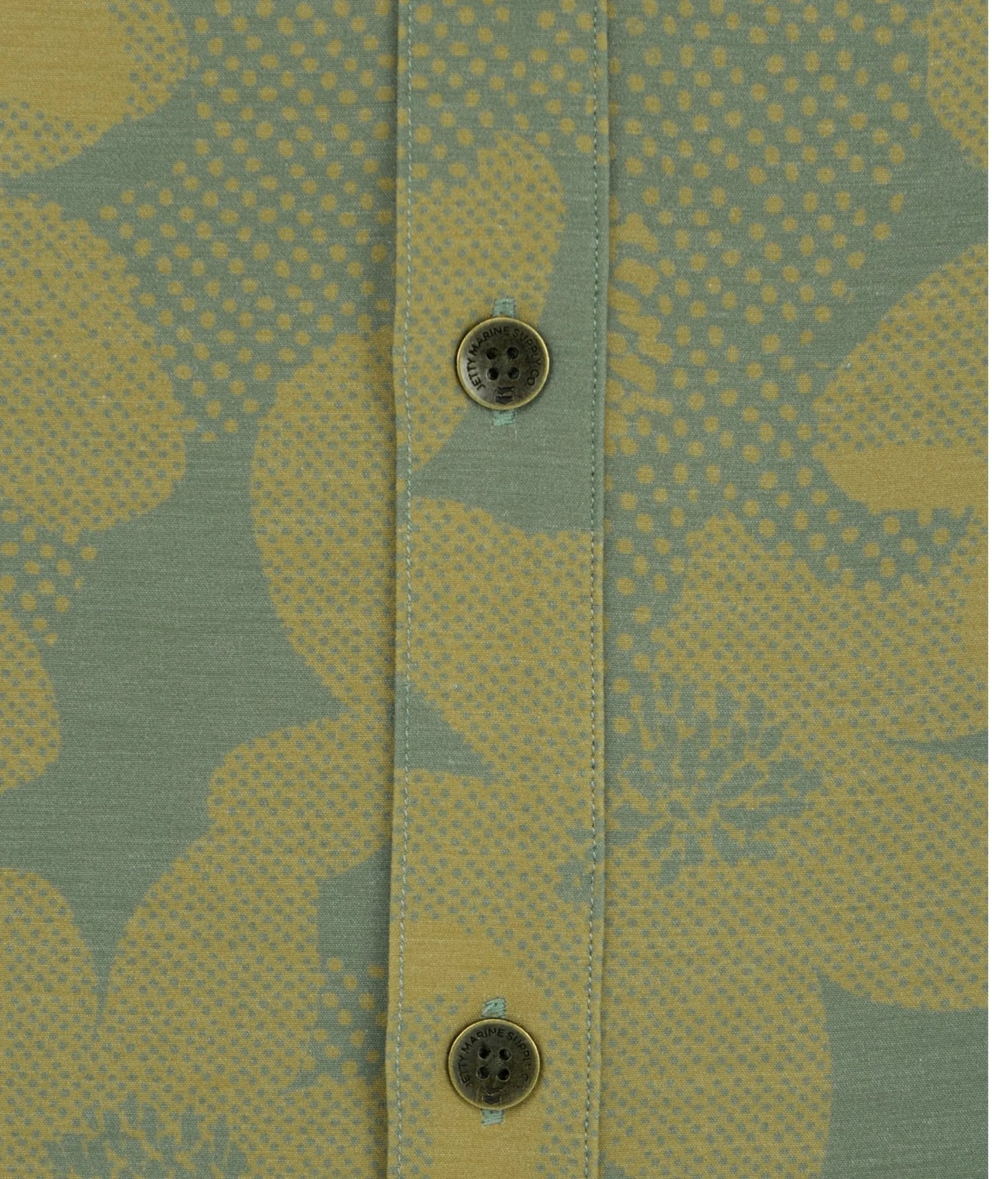 Jetty - Garwood Woven Short Sleeve - Teal