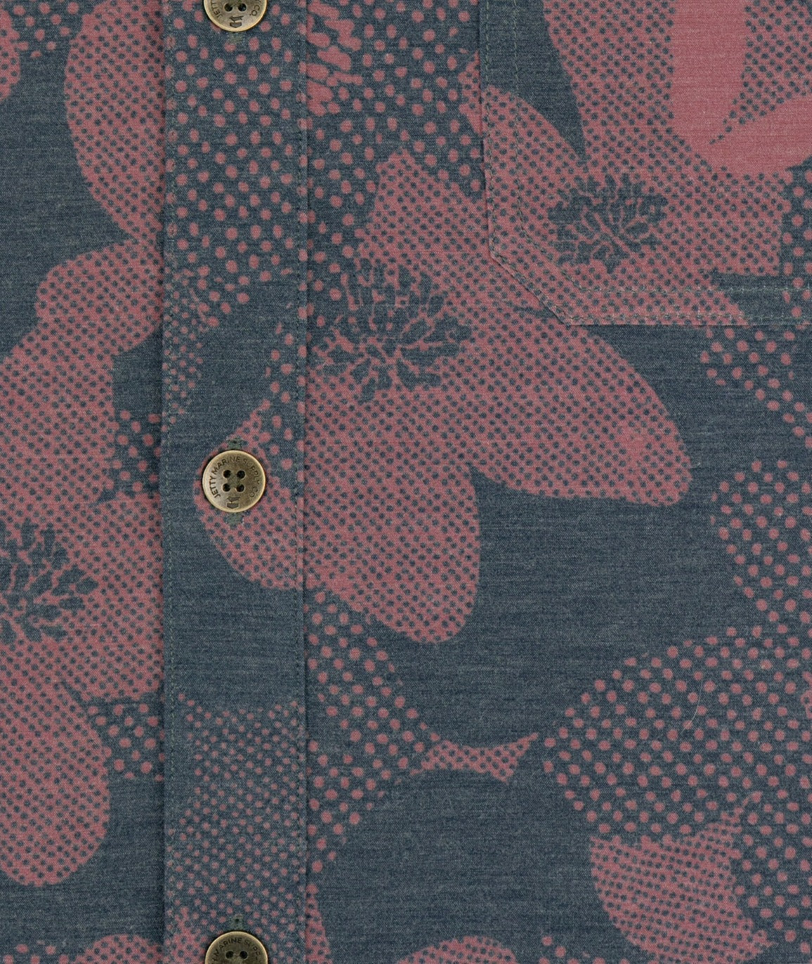 Jetty - Garwood Woven Short Sleeve - Mauve