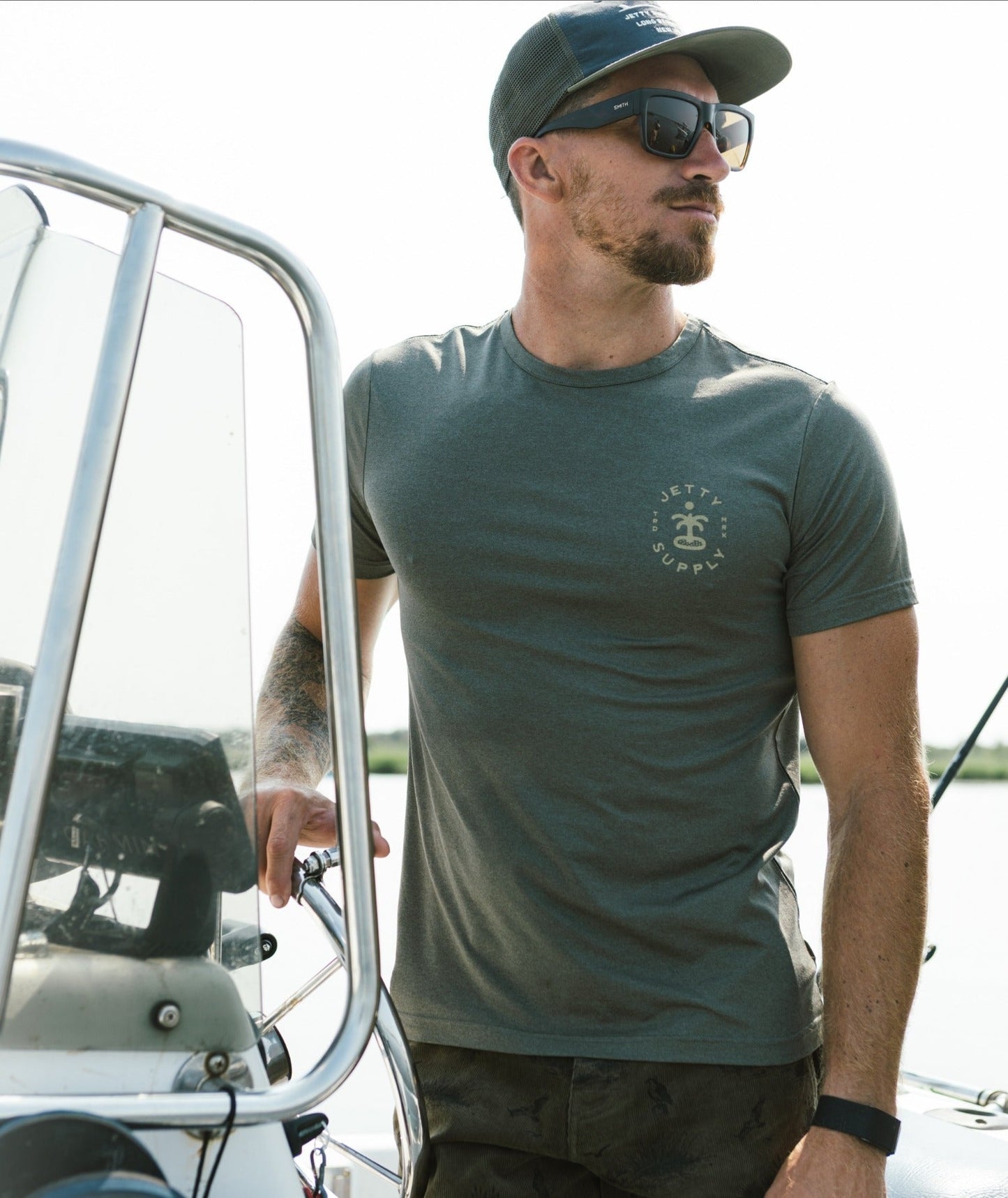 Striker Graphic Tee - Olive
