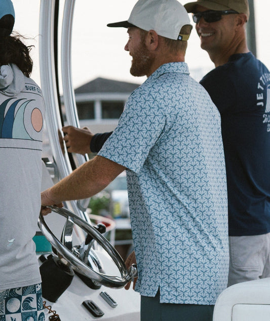 Bunker Polo Shirt - Light Blue
