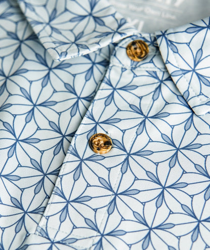 Bunker Polo Shirt - Light Blue