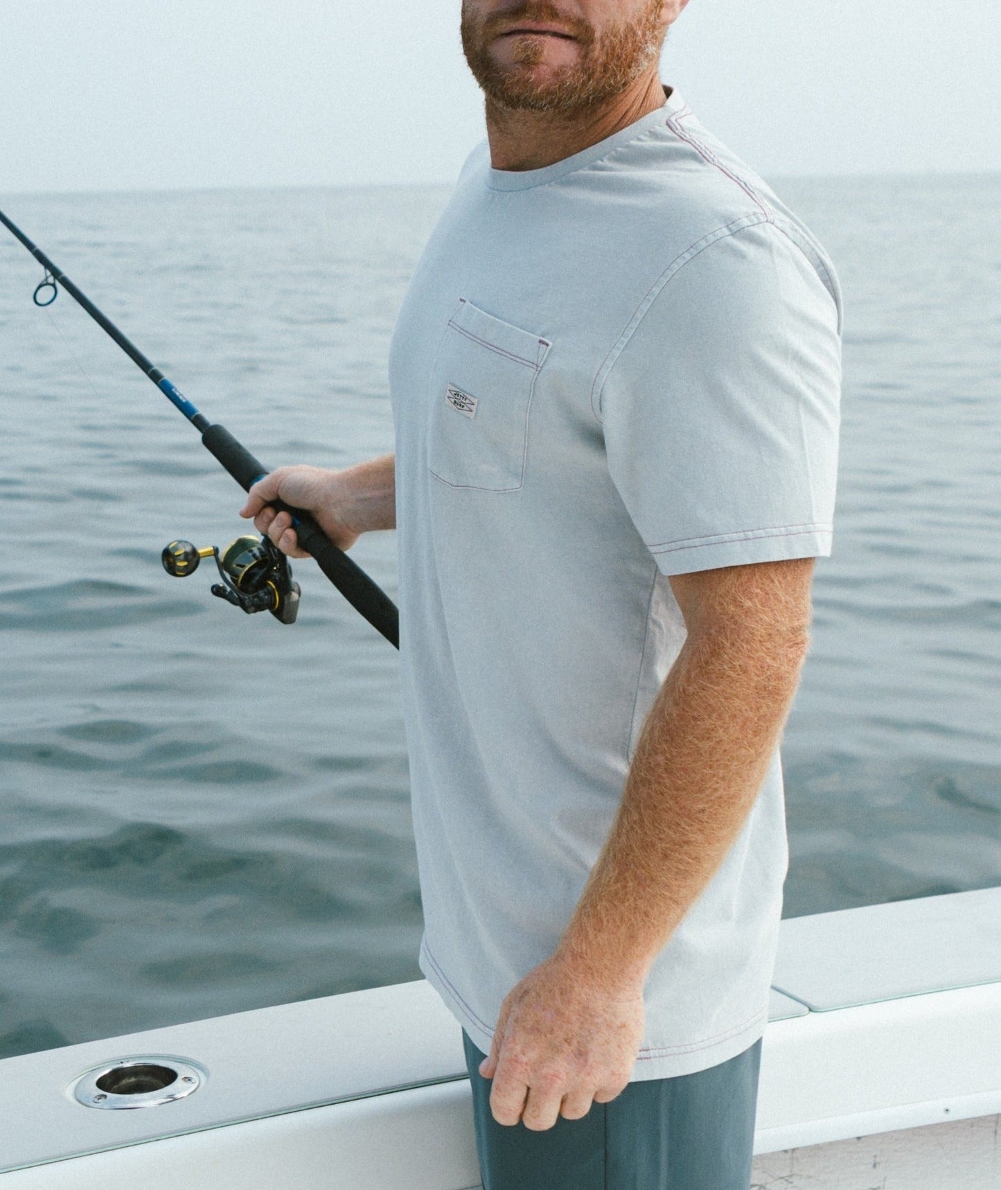 Tanker Tee - Light Blue