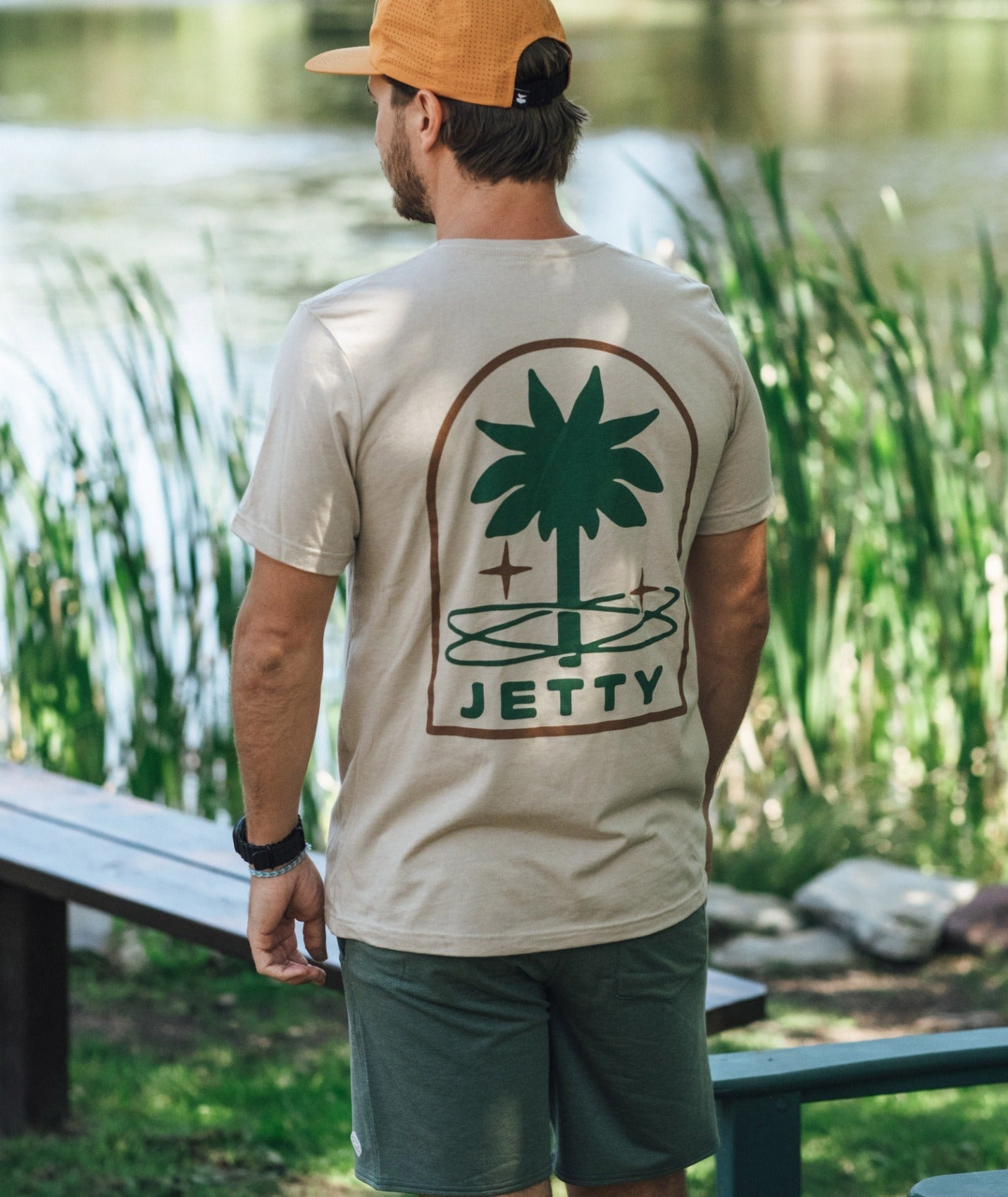 Orbit Grove Tee - Heather Tan