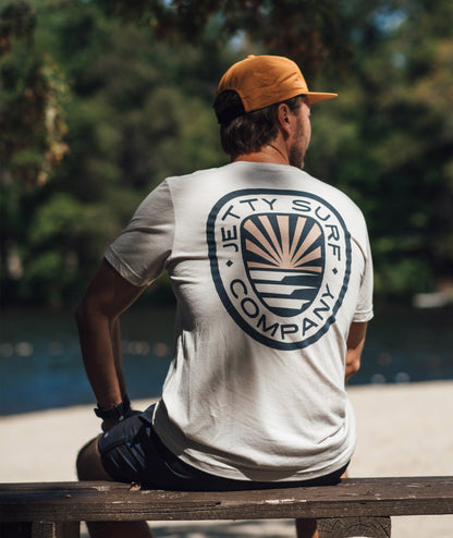 Tidecrest Tee - Cement Tri Blend