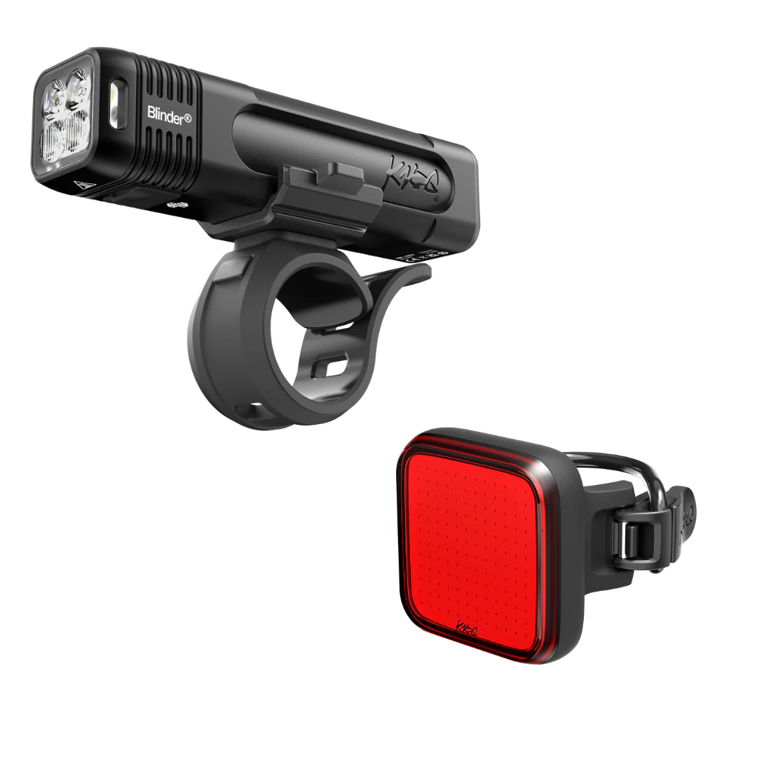 Knog - Blinder 900/Blinder Square Headlight/Taillight Set