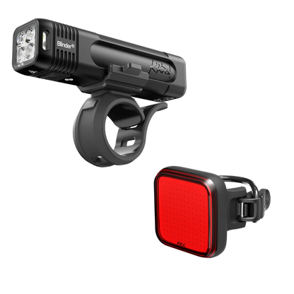 Knog - Blinder 900/Blinder Square Headlight/Taillight Set
