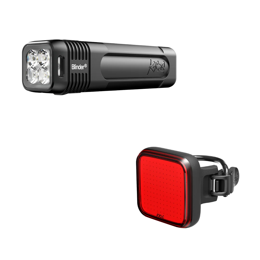 Knog - Blinder 900/Blinder Square Headlight/Taillight Set