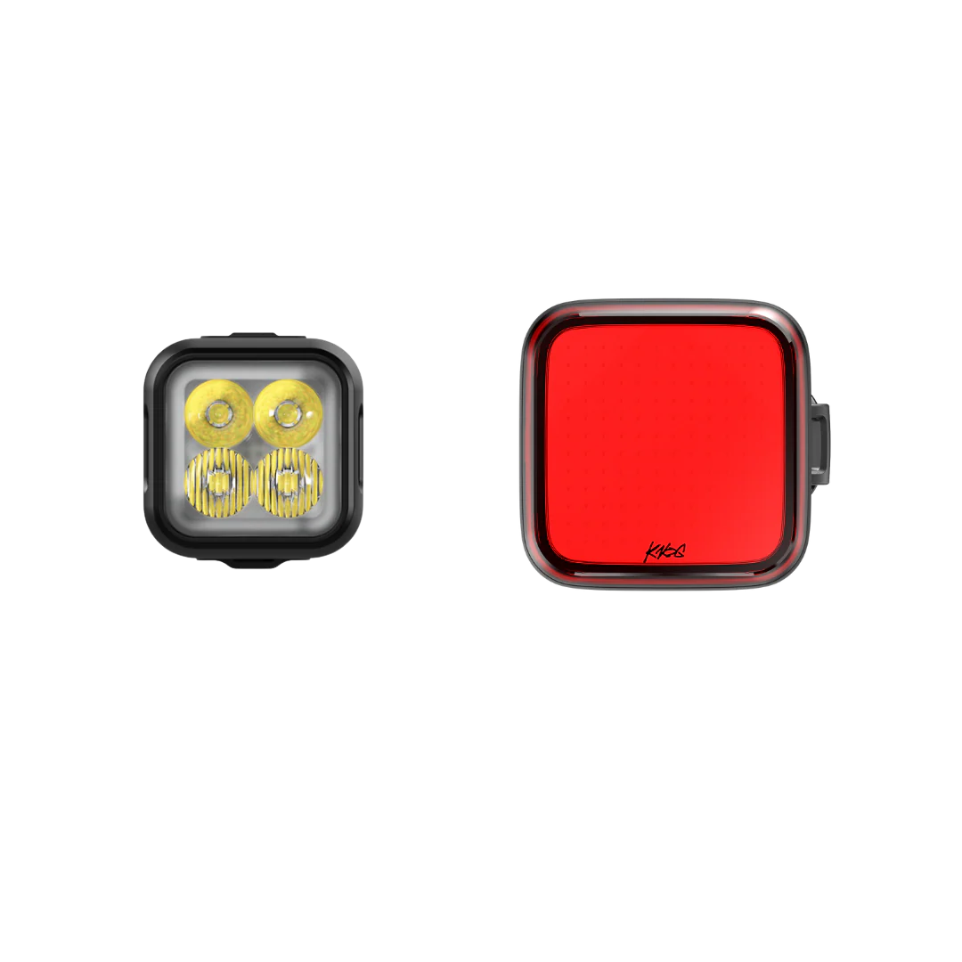 Knog - Blinder 900/Blinder Square Headlight/Taillight Set