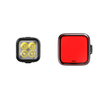 Knog - Blinder 900/Blinder Square Headlight/Taillight Set