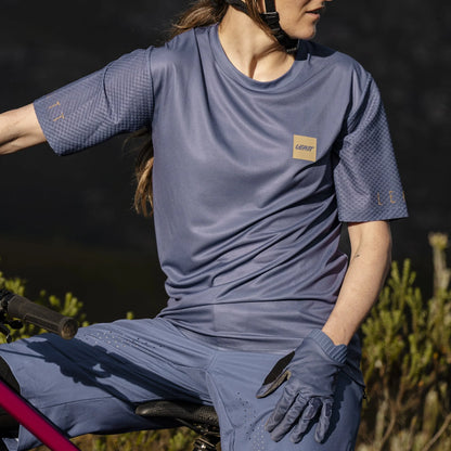 Leatt - Womens Jersey MTB Trail 3.0 - Cosmic Blue