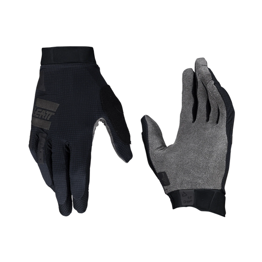 Leatt - Glove MTB 1.0 GripR - Stealth Black/Grey