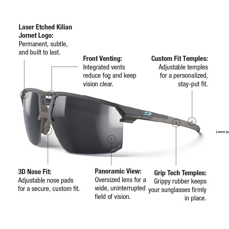 Julbo - Liry Kilian Jornet - Dark Brown/Light Brown Spectron 3