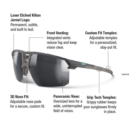 Julbo - Liry Kilian Jornet - Dark Brown/Light Brown Spectron 3
