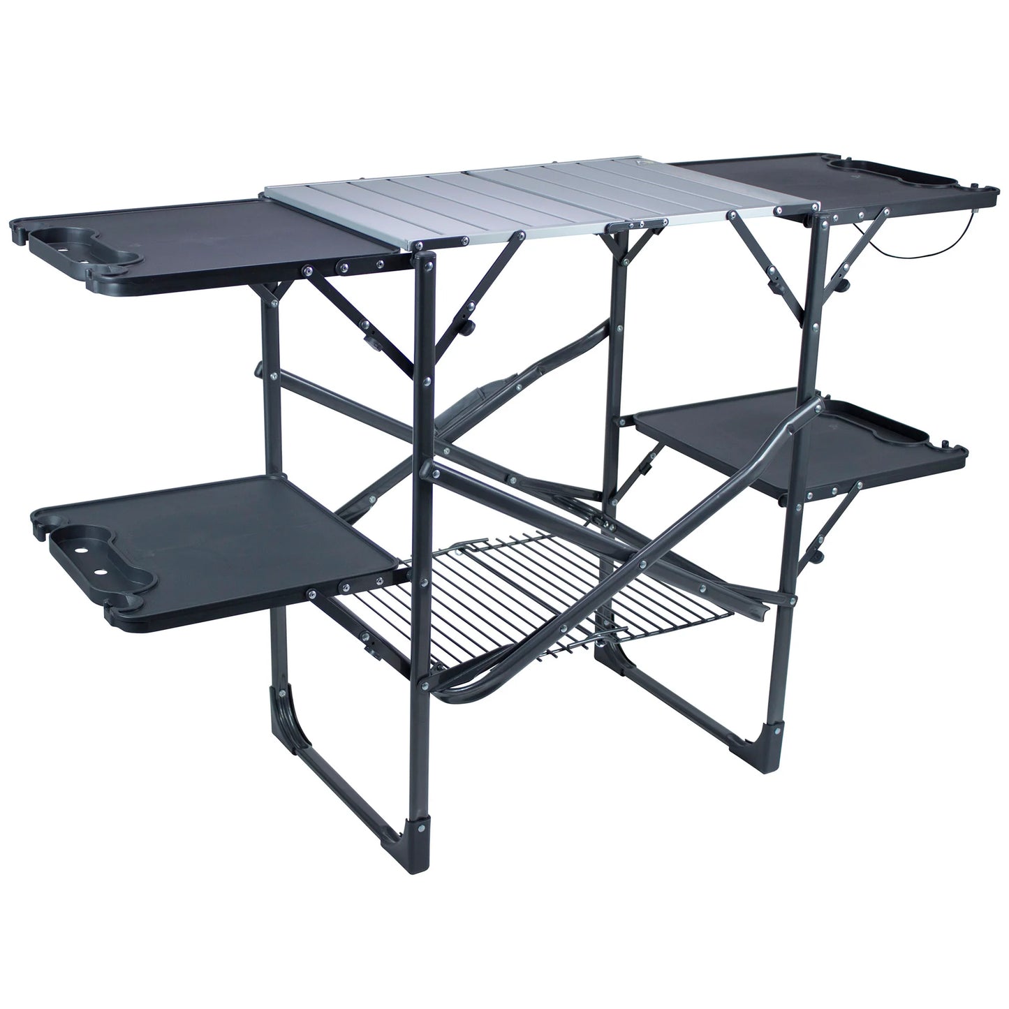 GCI Outdoors - Slim Fold Cook Station - Black Chrome