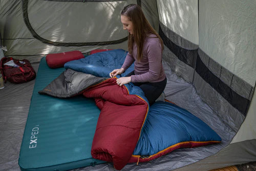 Exped - Megasleep Duo 25 or 40 - Burgundy Ocean