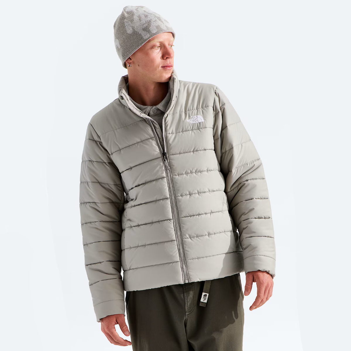The North Face - Men's Aconcagua Jacket - Stone Slab