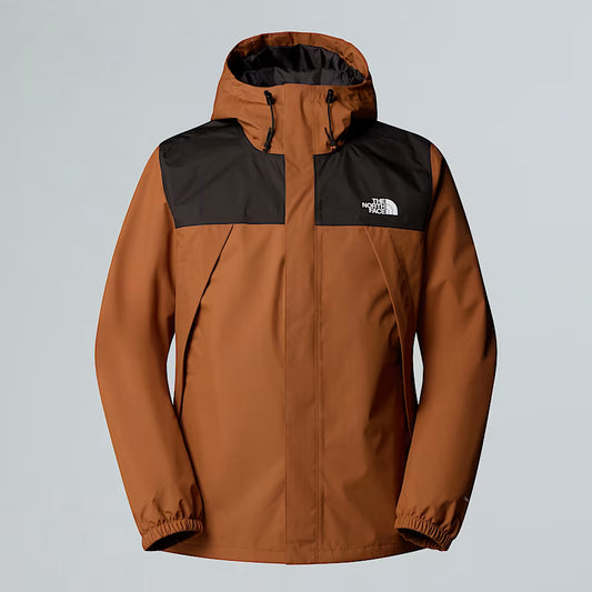 The North Face - Antora Jacket - Men's - Burnt Umber/TNF Black