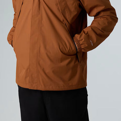 The North Face - Antora Jacket - Men's - Burnt Umber/TNF Black