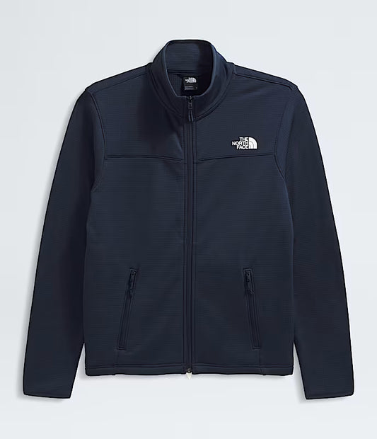 The North Face - Cedar Trail Grid Fleece Full Zip - Men's - Summit Navy
