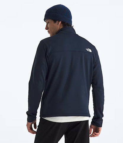 The North Face - Cedar Trail Grid Fleece Full Zip - Men's - Summit Navy