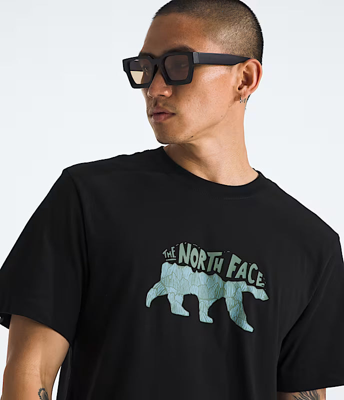 The North Face - Men's Evolution TNF Bear Short Sleeve Tee Graphic - TNF Black