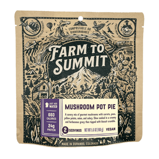 Farm to Summit - Mushroom Pot Pie