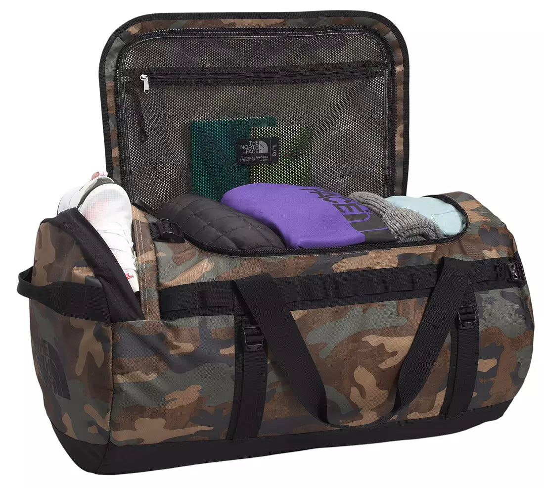 The North Face - Base Camp Duffel L - TNF Black Camo/TNF Black