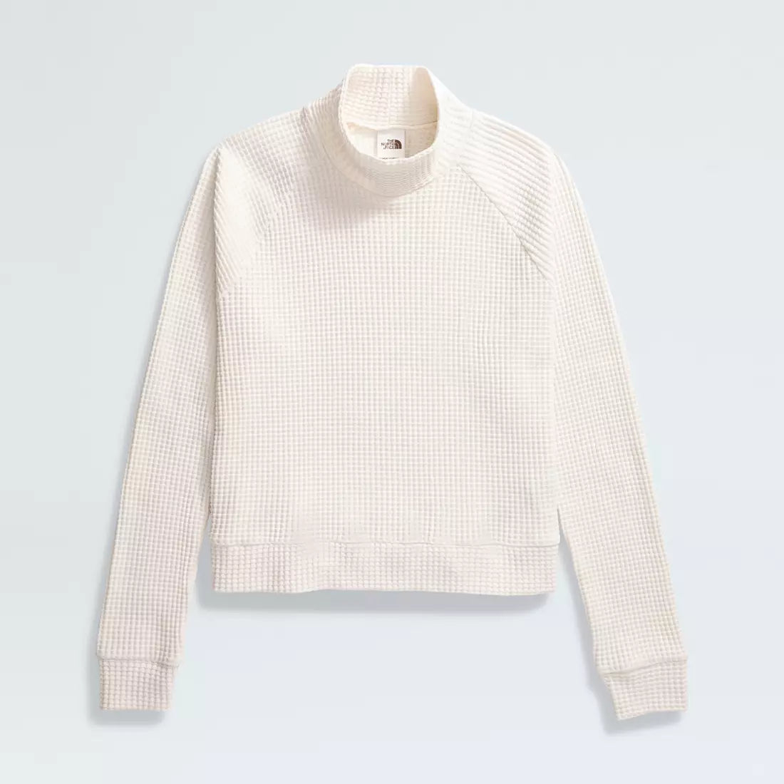 The North Face - Long Sleeve Mock Neck Chabot - Women's - White Dune