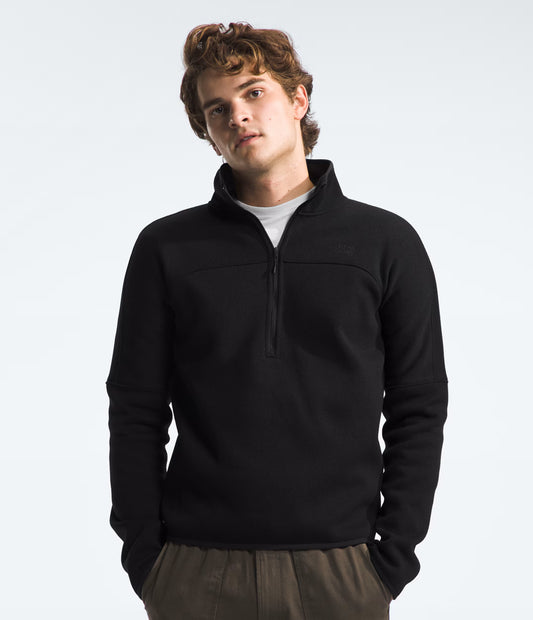 The North Face - Men's Front Range Fleece 1/2 Zip - TNF Black Heather NPF