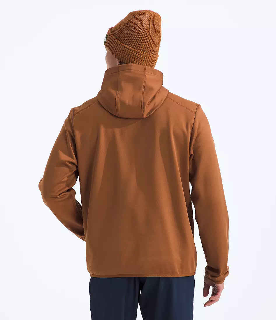 The North Face - Men's TNF Performance Fleece Full Zip Hoodie - Burnt Umber