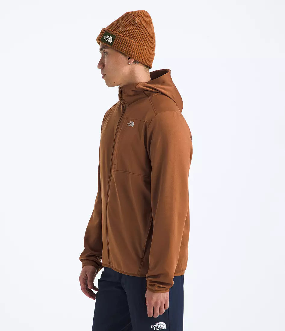The North Face - Men's TNF Performance Fleece Full Zip Hoodie - Burnt Umber