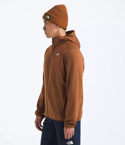 The North Face - Men's TNF Performance Fleece Full Zip Hoodie - Burnt Umber