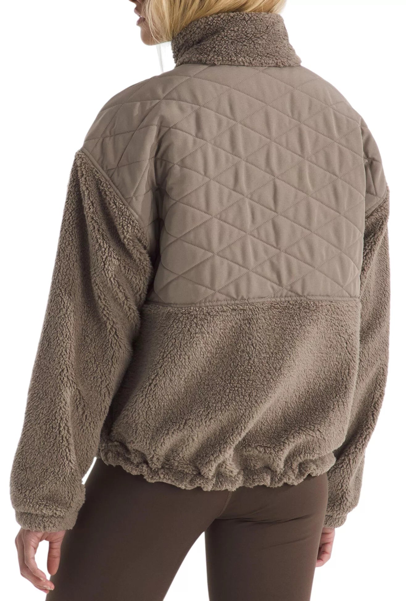 The North Face - Women's Cabin Fleece Full Zip - Mocha Brown