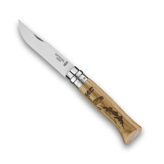 Opinel - Animalia Engraved No.08 Knife - Groundhog