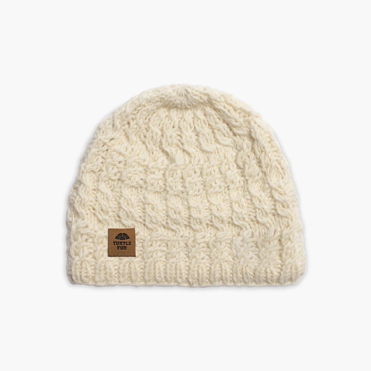 Turtle Fur - Nepal Handmade Wool Mika - White