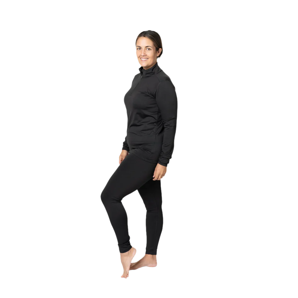 Polarmax - Women's Micro Fleece Zip-T - Black