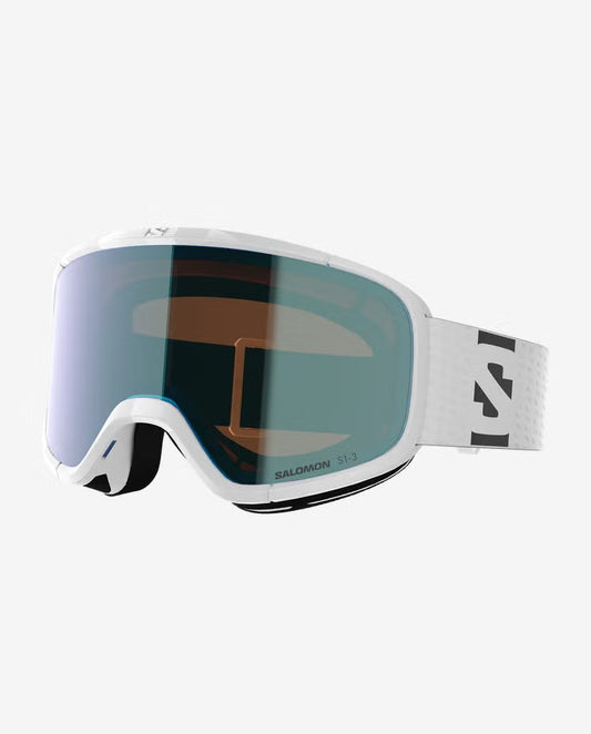 Salomon - Aksium 2.0 Photochromic Goggle - White; Photo Blue