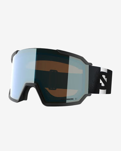 Salomon - S/View Goggles - Black; ML Light Blue