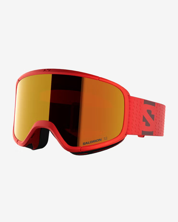 Salomon - Aksium 2.0 Goggle - Cherry Tomato; ML Mid Red