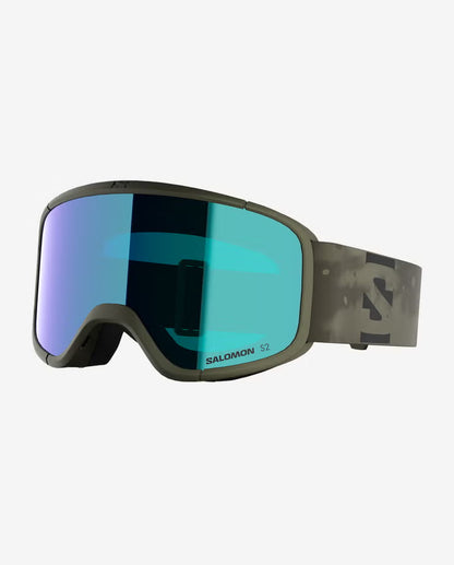 Salomon - Aksium 2.0 S Goggle - Olive Night; ML Mid Blue