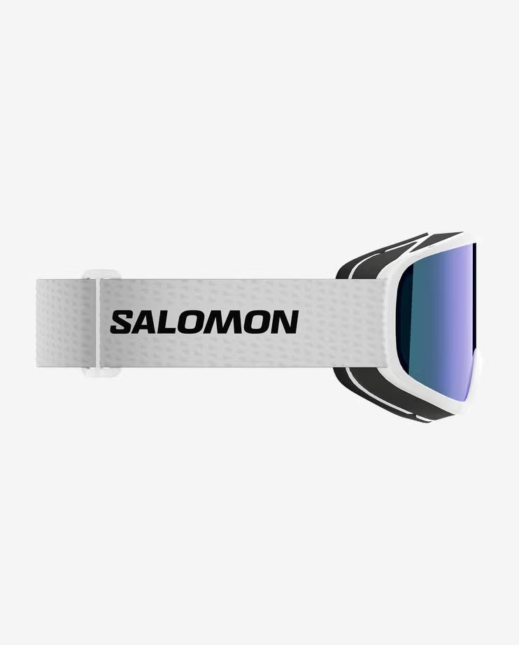 Salomon - Aksium 2.0 Goggle - White; ML Mid Blue