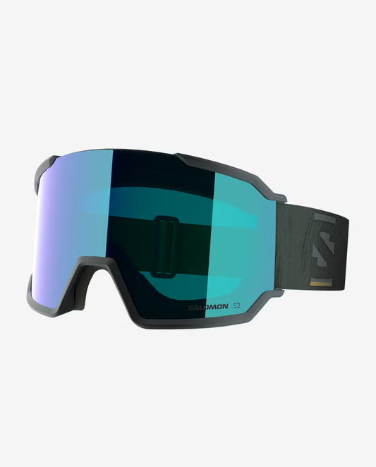 Salomon - S/View Goggles - Green Gables; ML Mid Blue