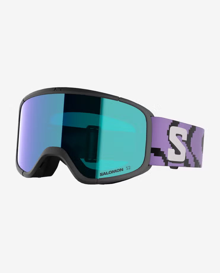 Salomon - Aksium 2.0 S Goggle - Black Pansy; ML Mid blue