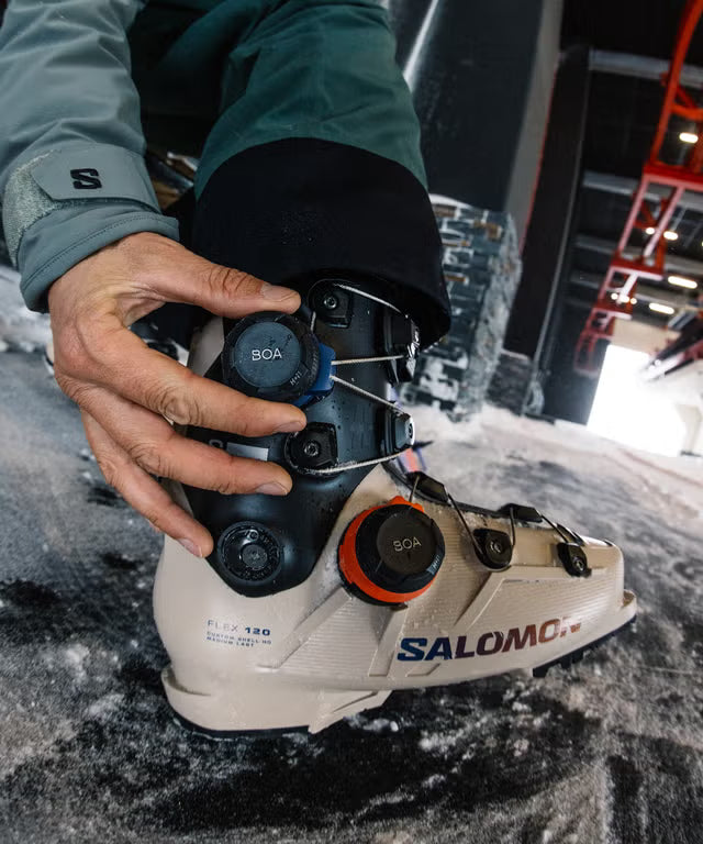 Salomon - S/Pro Supra Dual Boa 120 GW - Humus/Black/Orange Tiger