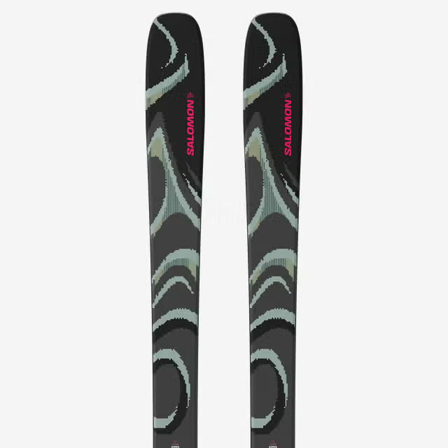 Salomon - QST 100 Ski - Black Iceberg