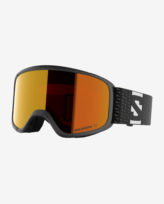 Salomon - Aksium 2.0 S Goggle - Black; ML Mid Red