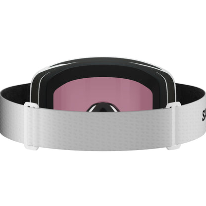 Salomon - Lumi Jr Goggles - White; ML Ruby