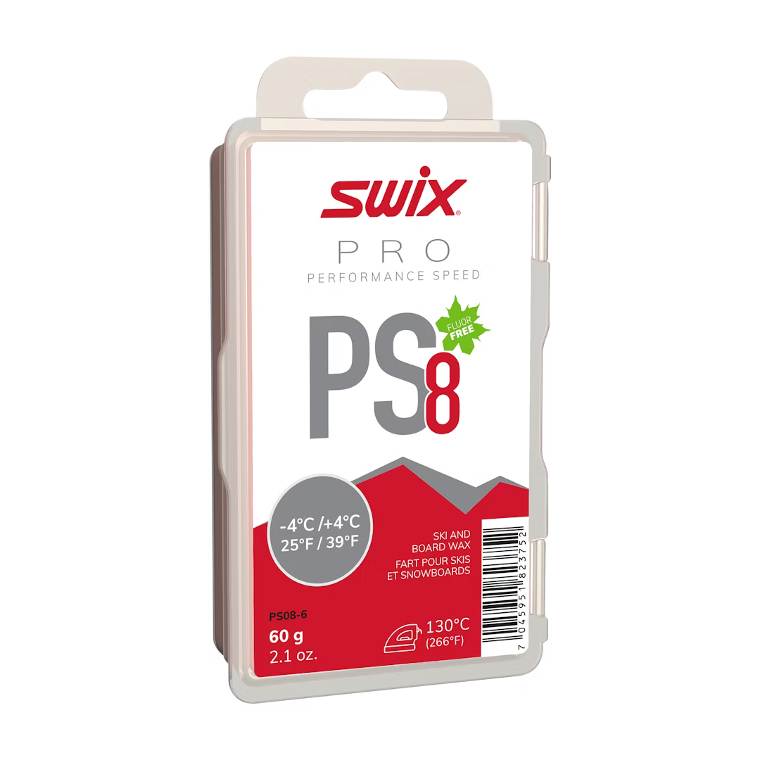 Swix - PS8 60g Red -4C/+4C Wax