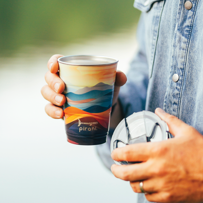 16oz Ombre Insulated Stackable Tumbler