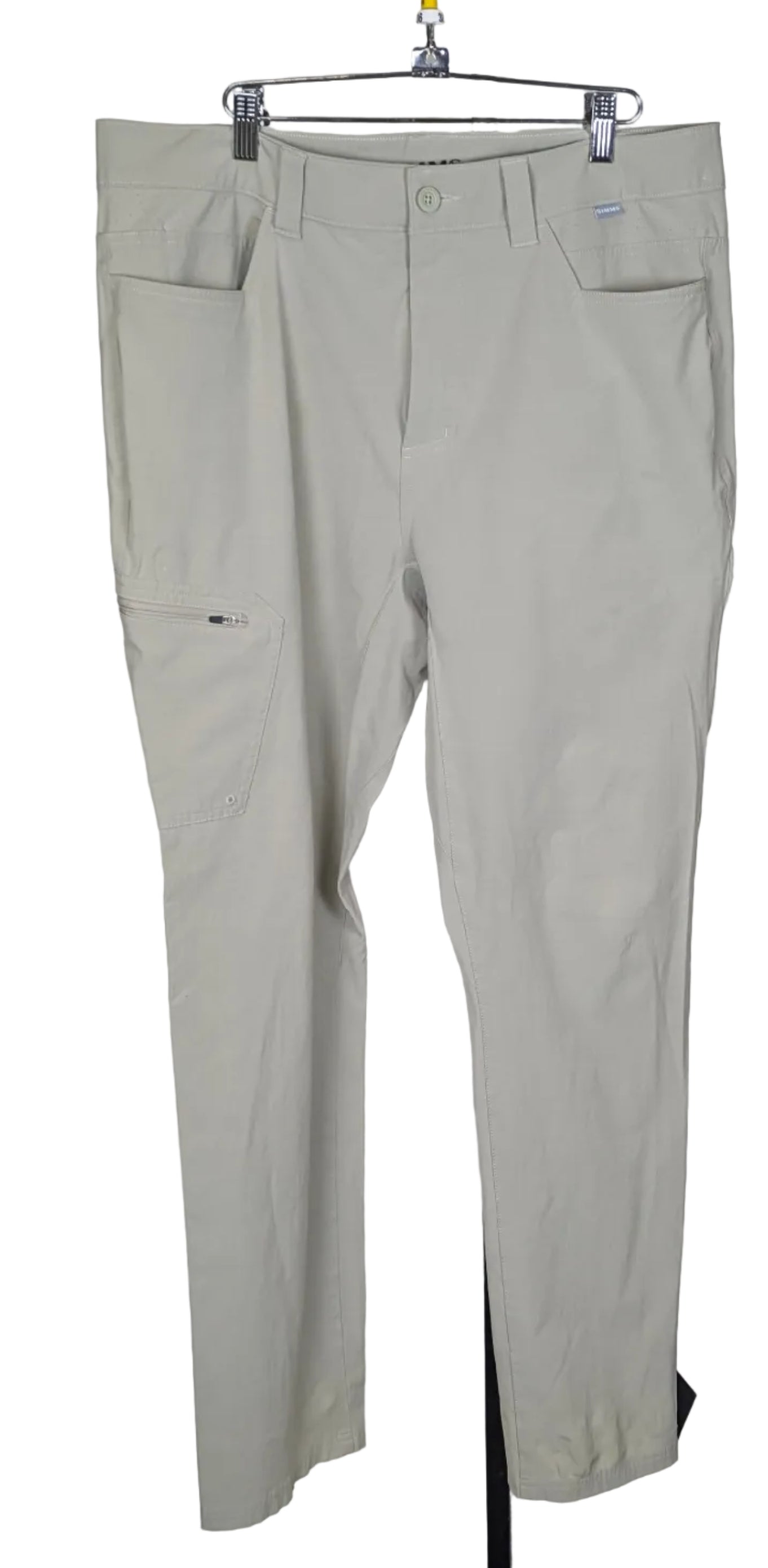 SIMMS SYN HIKE PANTS MEN 36 GREY